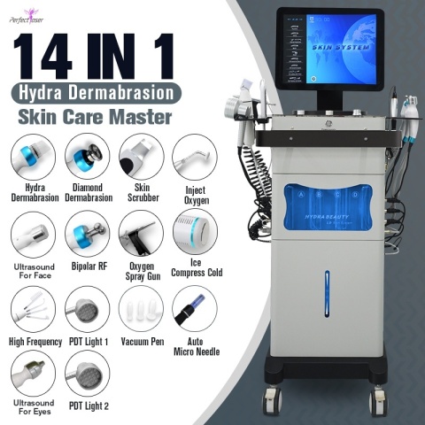 Hydradermabrazja urądzenie kombinowane 14 w 1 Hydradermabrazja urądzenie kombinowane 14 w 1